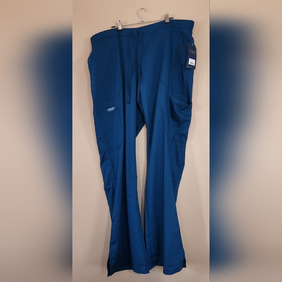 Cherokee Authentic Workwear Modern Classic WW120 XL Caribbean Blue - Picture 11 of 12